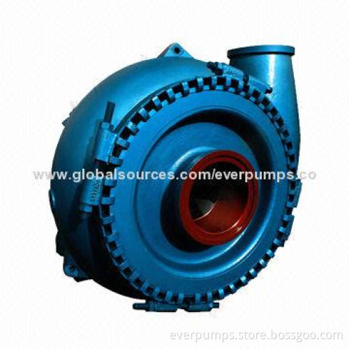Abrasion resistant sand slurry dredge pump